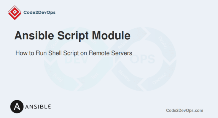 Ansible Script Module