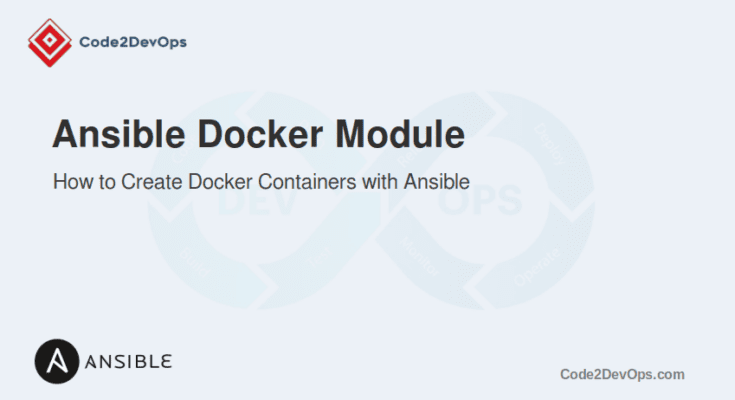 Create Docker Containers with Ansible