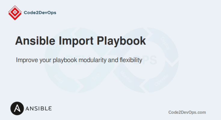 ansible import playbook